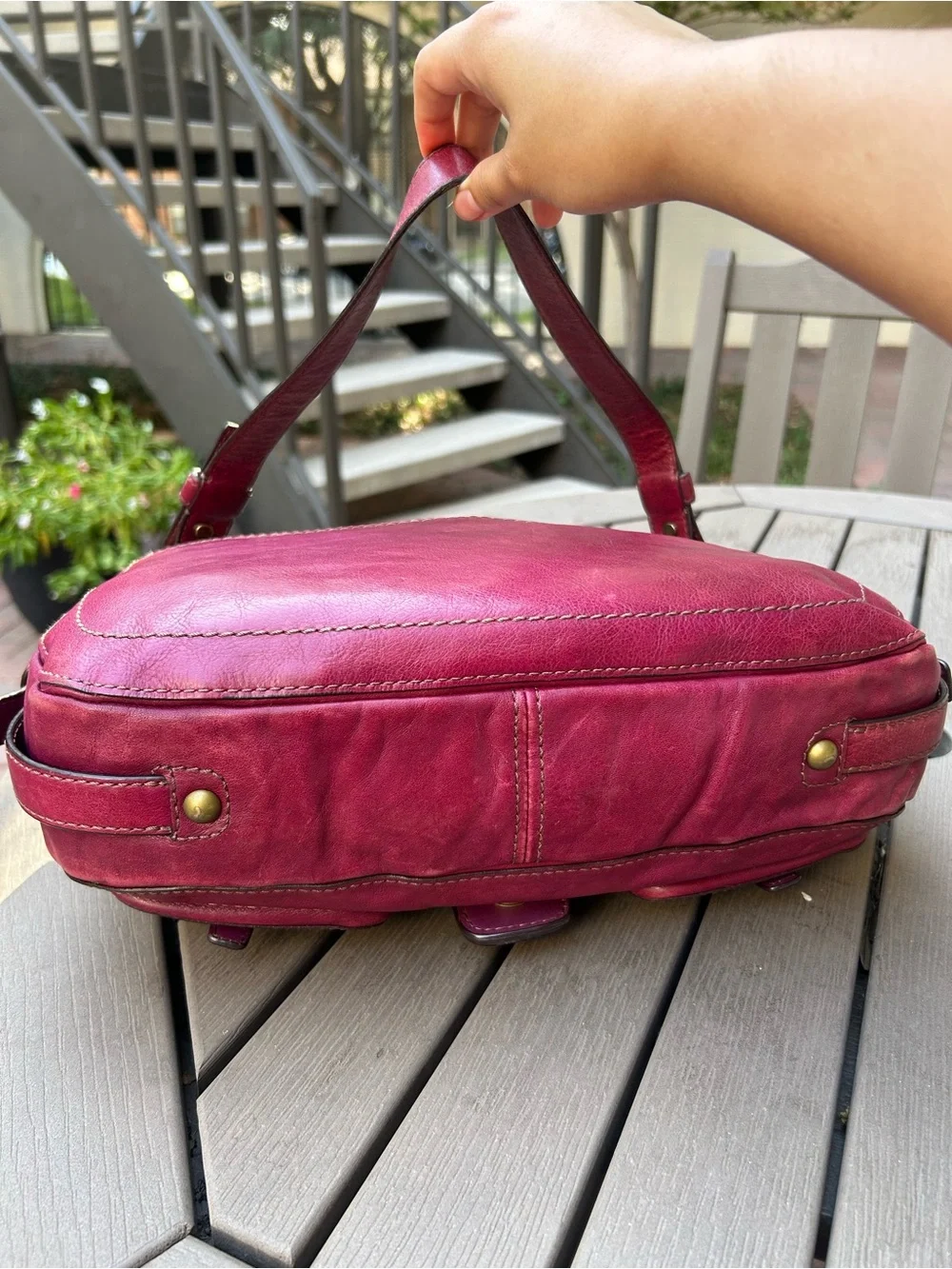 Rare Coach Legacy Garcia Hobo Bag in Pink